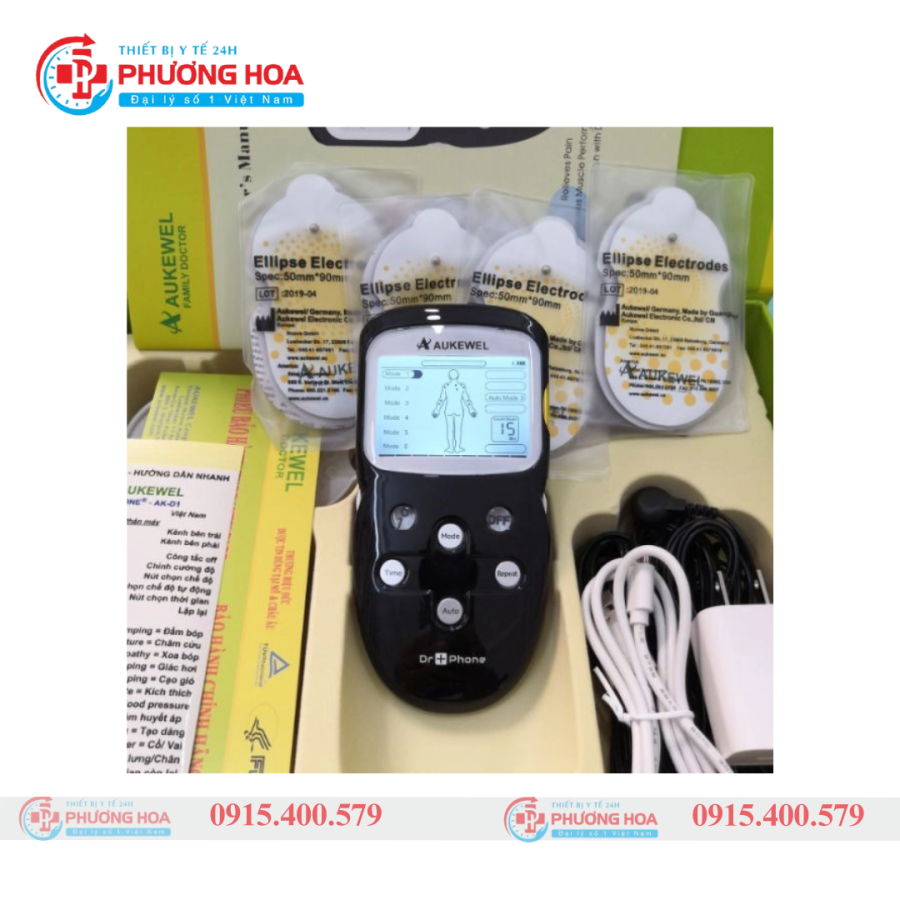 Máy Massage Xung Điện Aukewel Dr Phone AK-2000-V